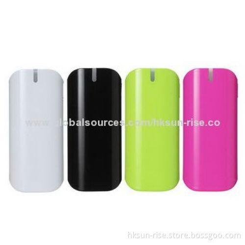 5200mAh power bank with LED flashlight